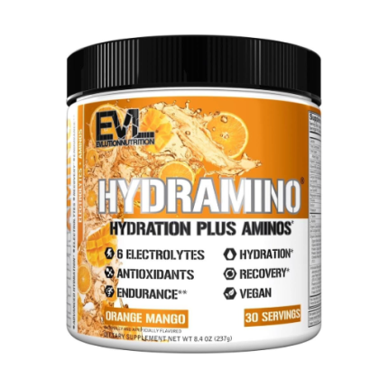 EVLUTION NUTRITION, HYDRAMINO , ORANGE MANGO